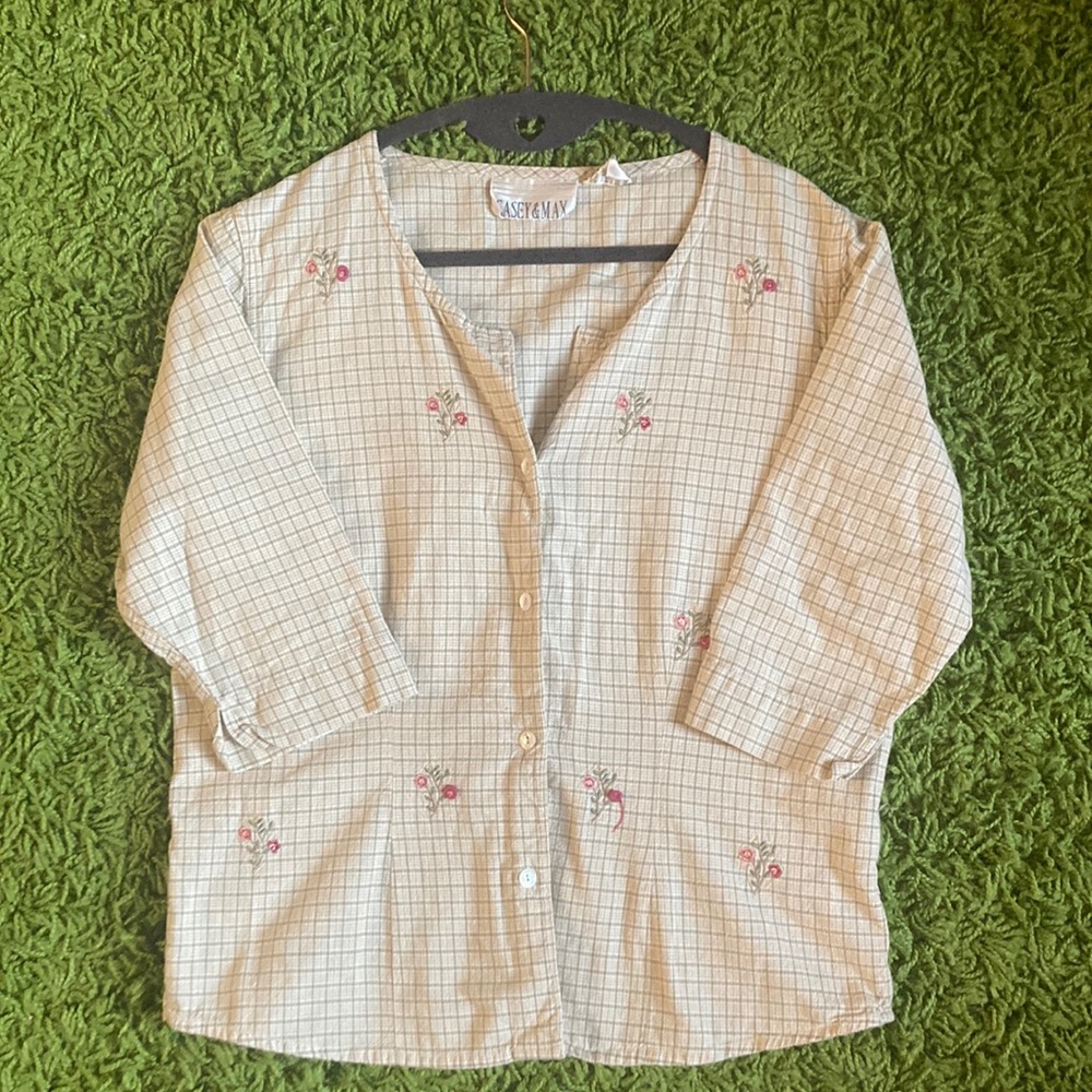 90s Button Down Top